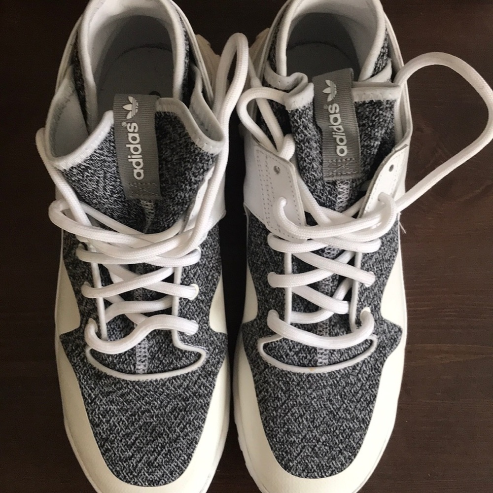 ADIDAS TUBULAR SNEAKERS BLACK/GREY